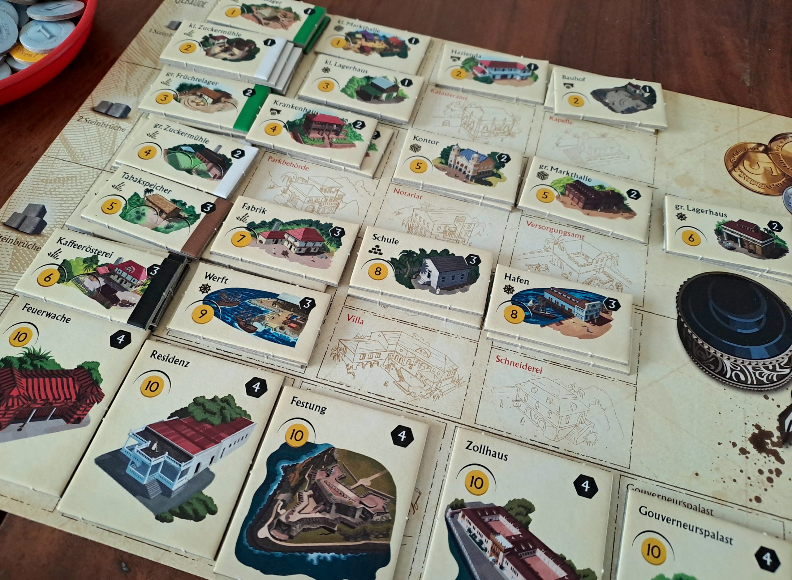 Große Gebäudeauswahl!