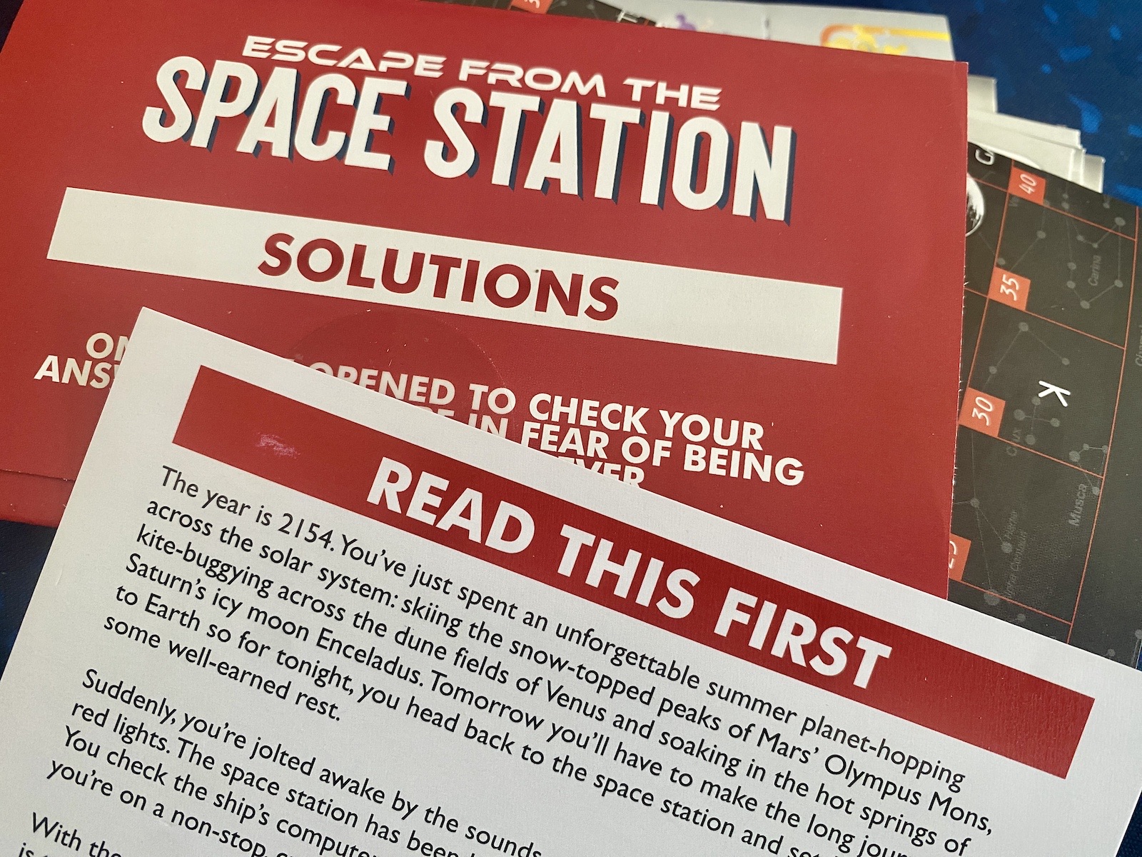 Die Lösungen werden mitgeliefert.