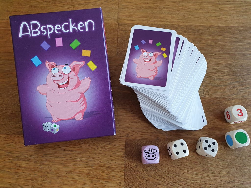 Spielkarton und Inhalt