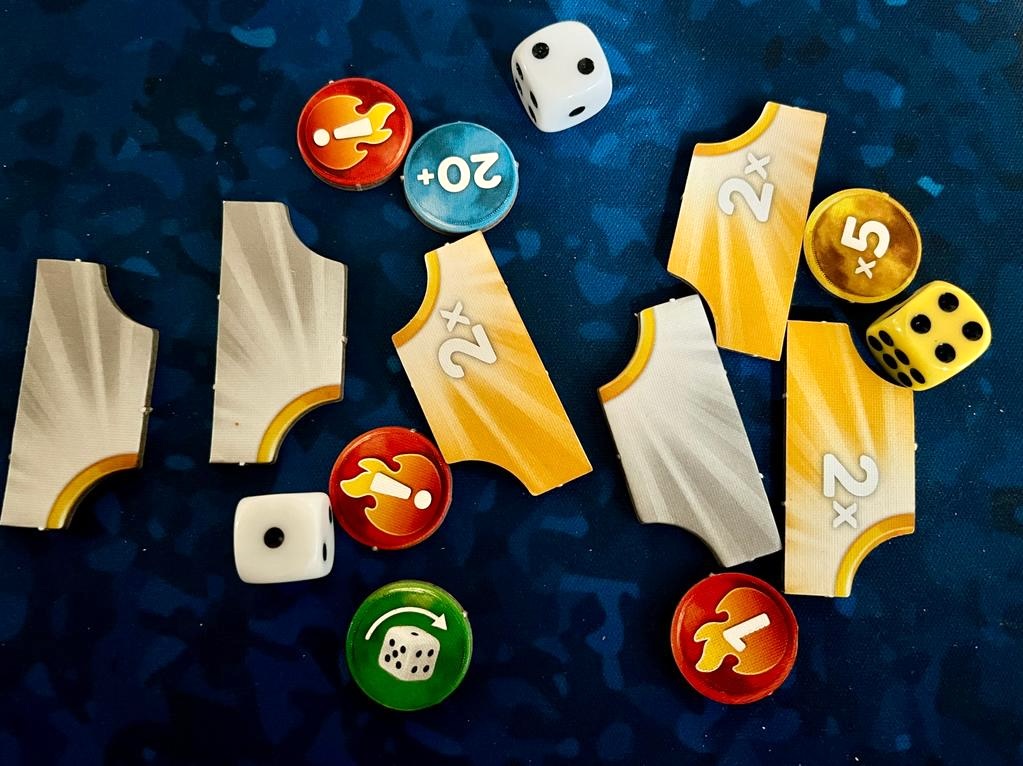 Blick auf die Extra-Marker