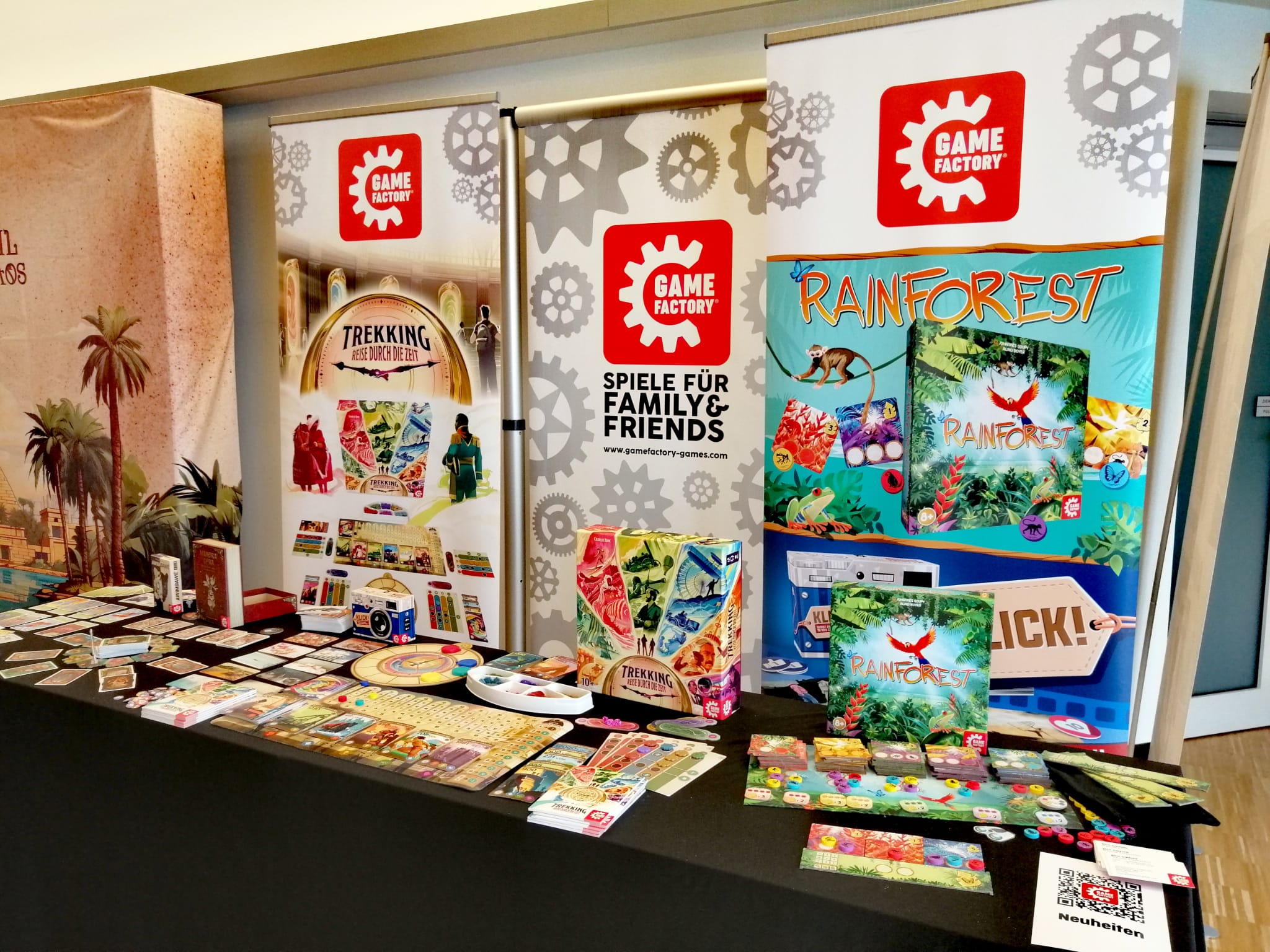 Auch Game Factory präsentiert sich auf der Neuheitenshow.