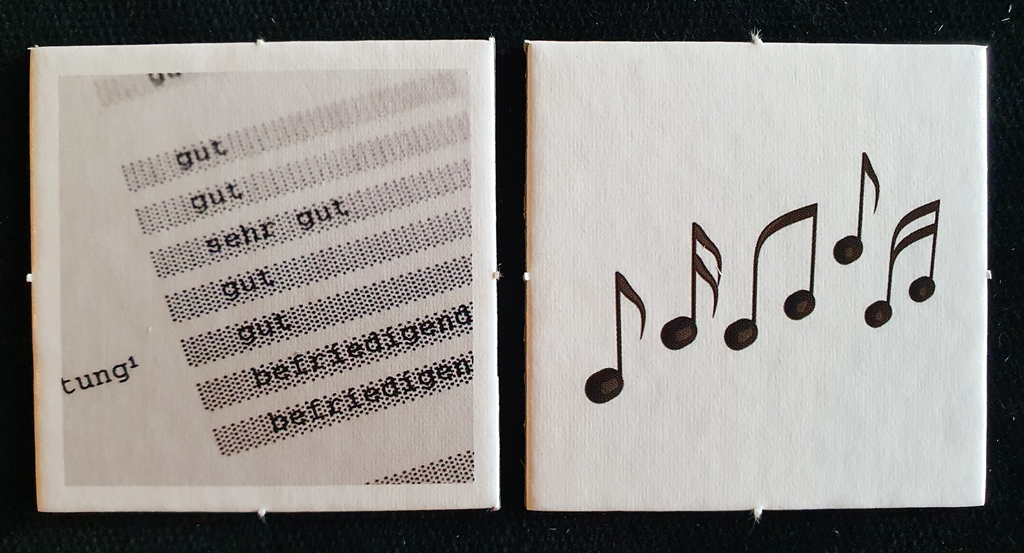 Pärchenbeispiel Schulnoten und Musiknoten