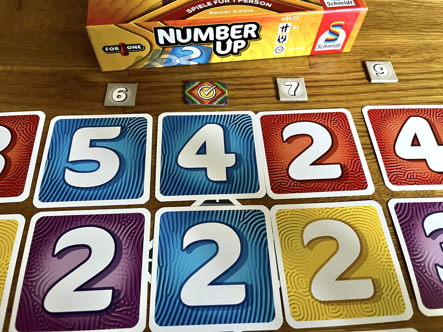 Nachaufnahme gewerteter Spalten mit Markern