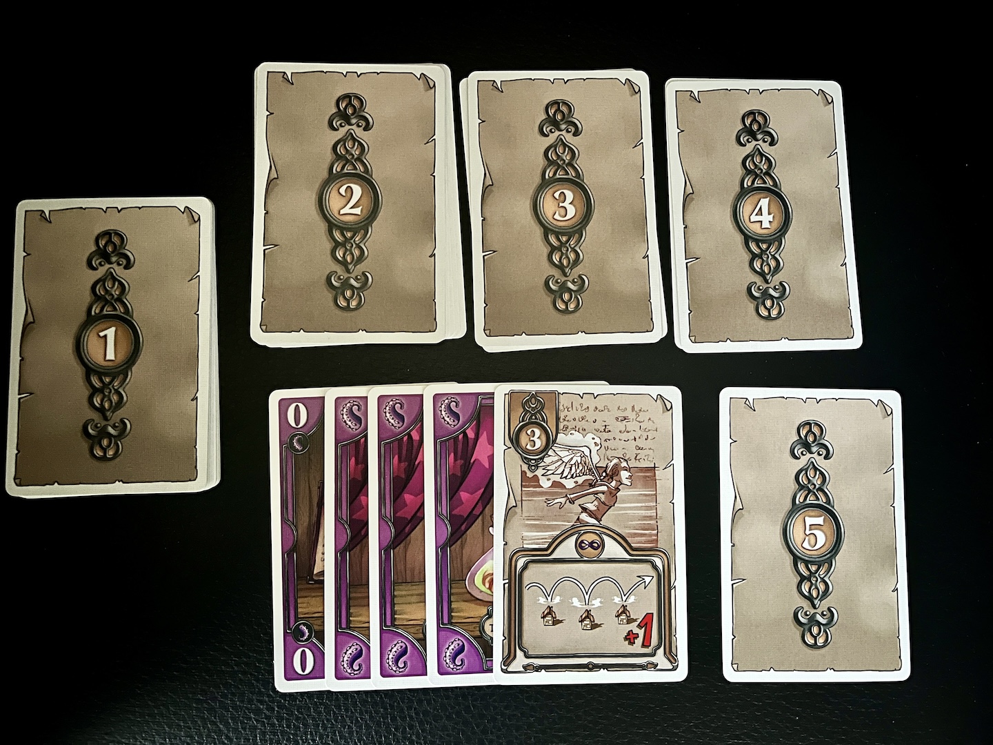 Die Auslage mit den Zaubern 