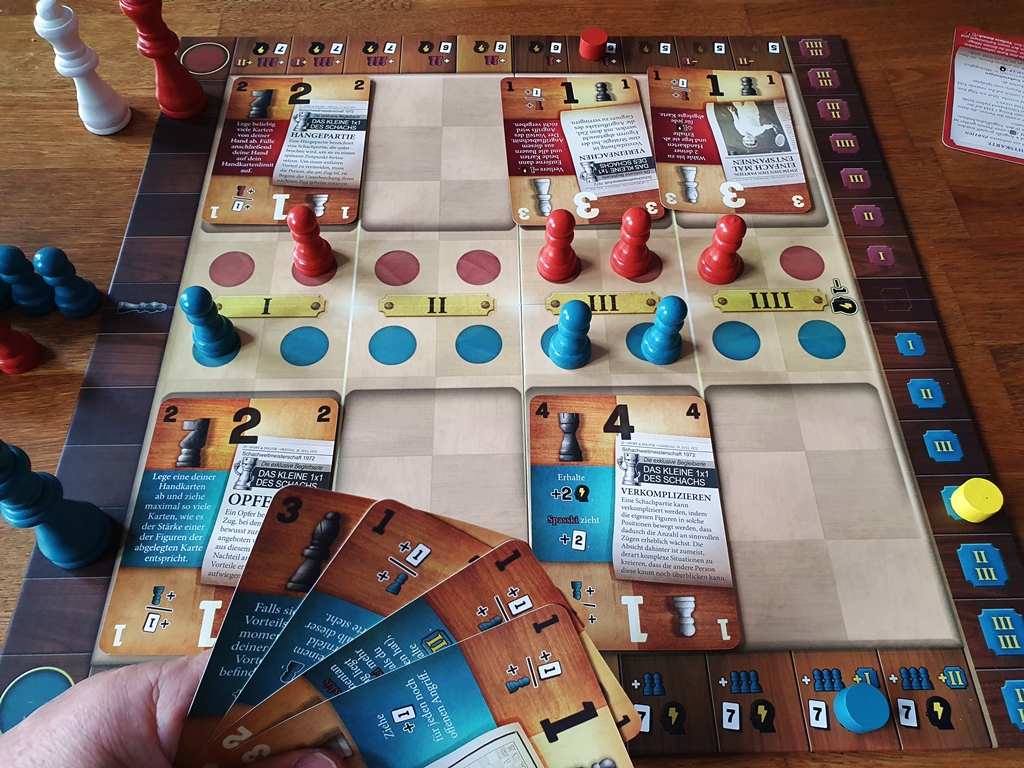 Situation in einer laufenden Partie