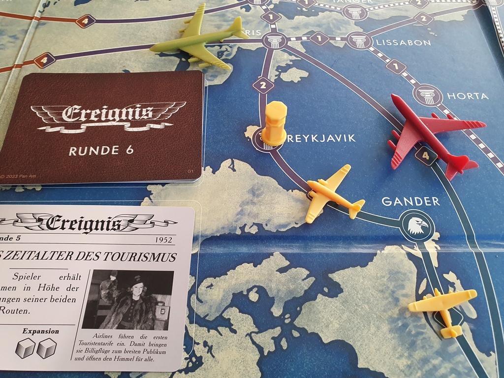 Spielsituation im fortgeschrittenen Spiel