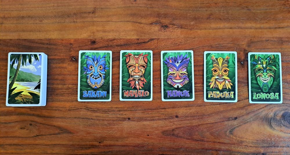 Die erste Auslage von Karten