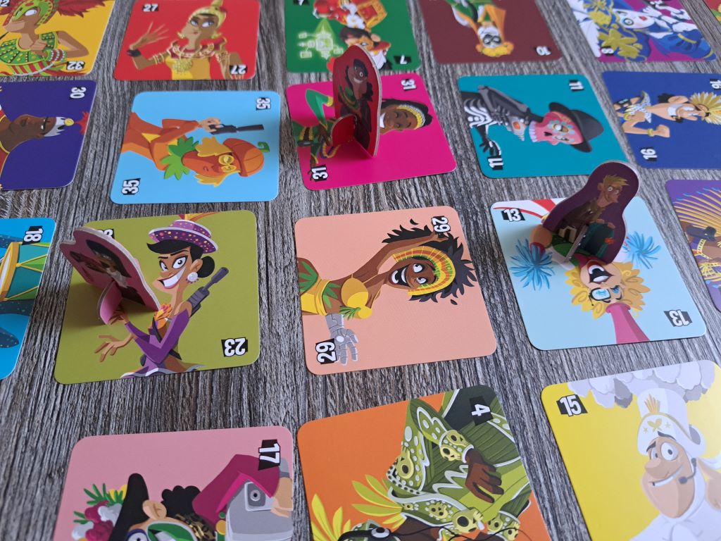 Spielfigur auf einer Agentenkarte