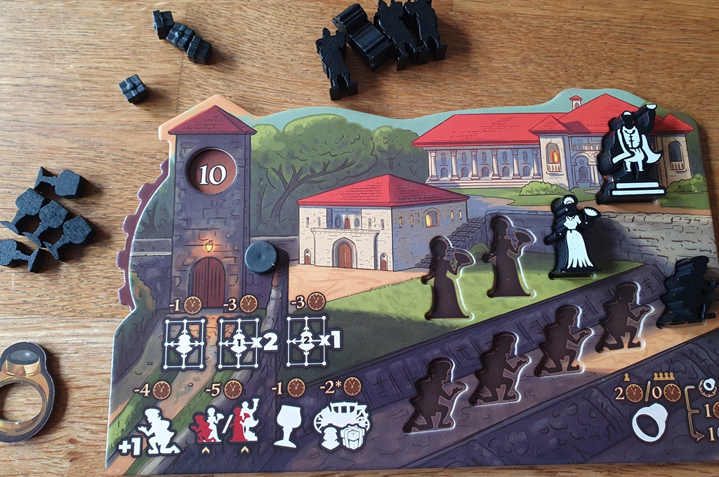 Tableau eines Spielenden