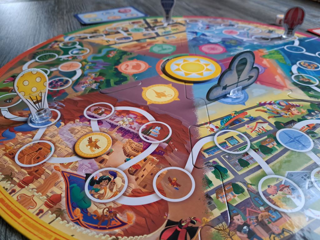 Es wird in Windrichtung gezogen