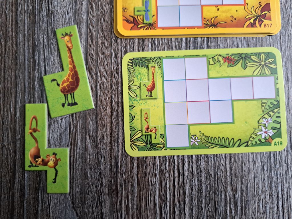 Die Legeteile sind gewählt.