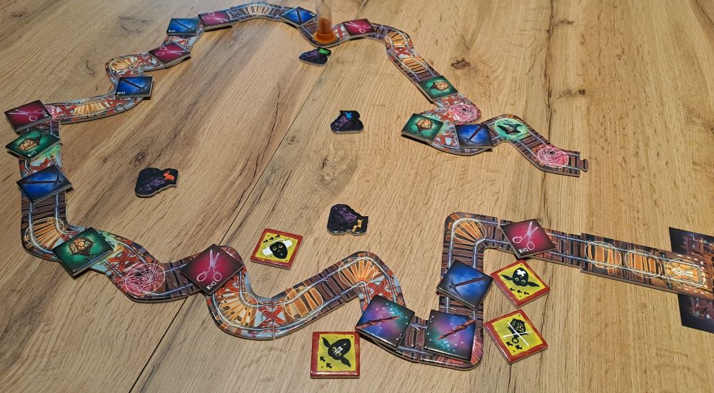 Zu sehen ist bisher gebaute Bahnstrecke