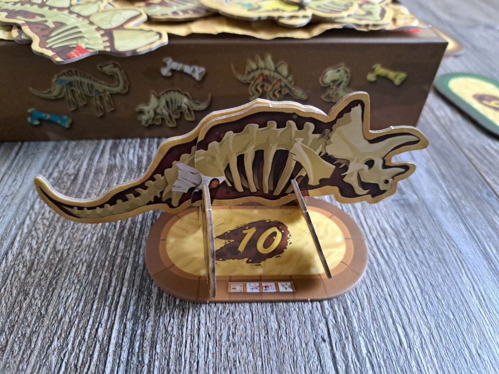 Ein korrekt präparierter Dino.