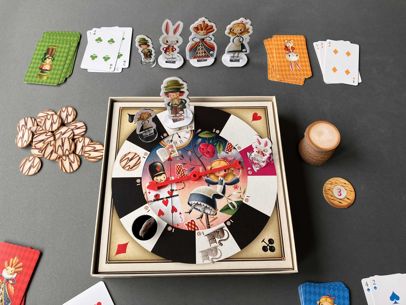 Nachgestellte Spielszene