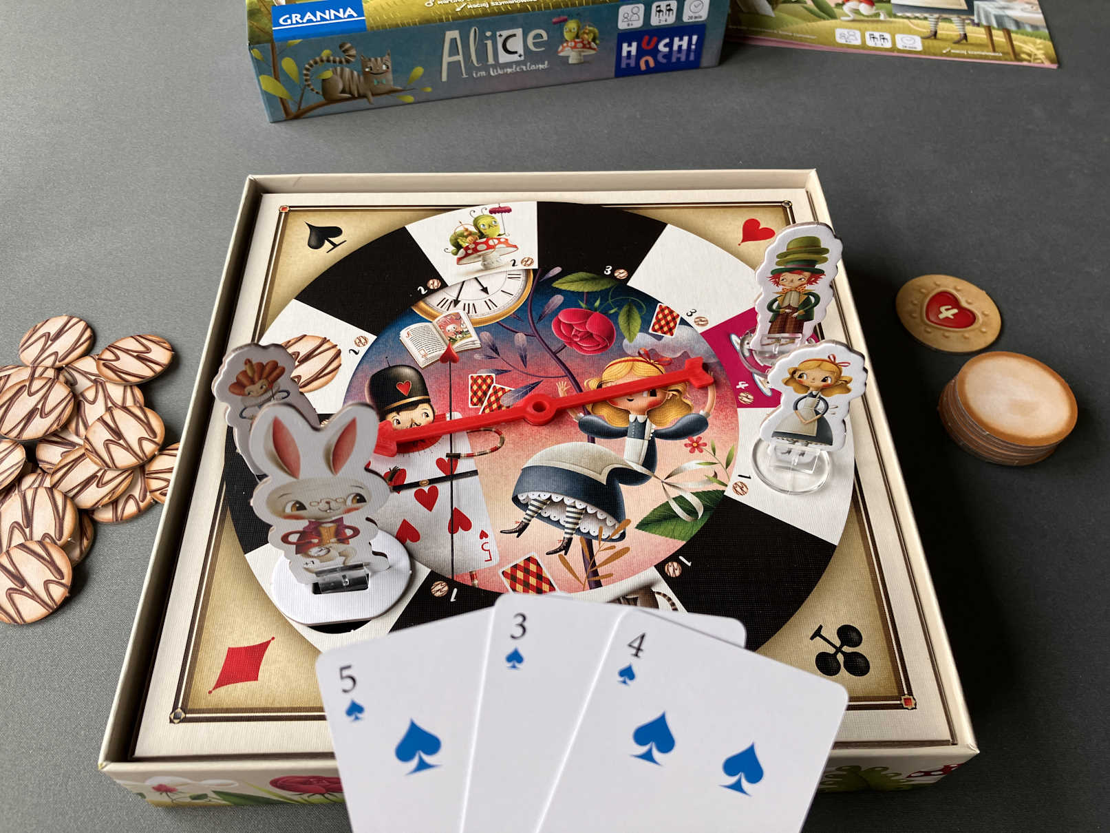 Nachgestellte Spielszene