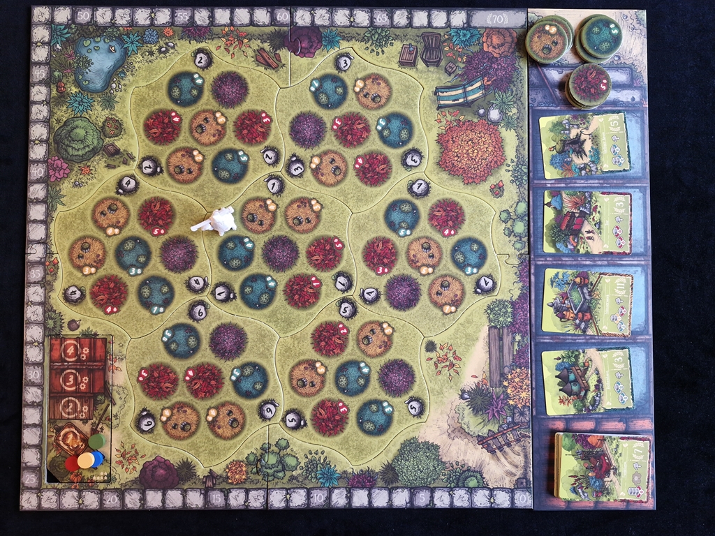 Der zusammengesetzte Spielplan