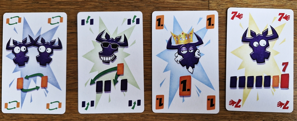 Beispiele für Spezialkarten aus der kooperativen Variante