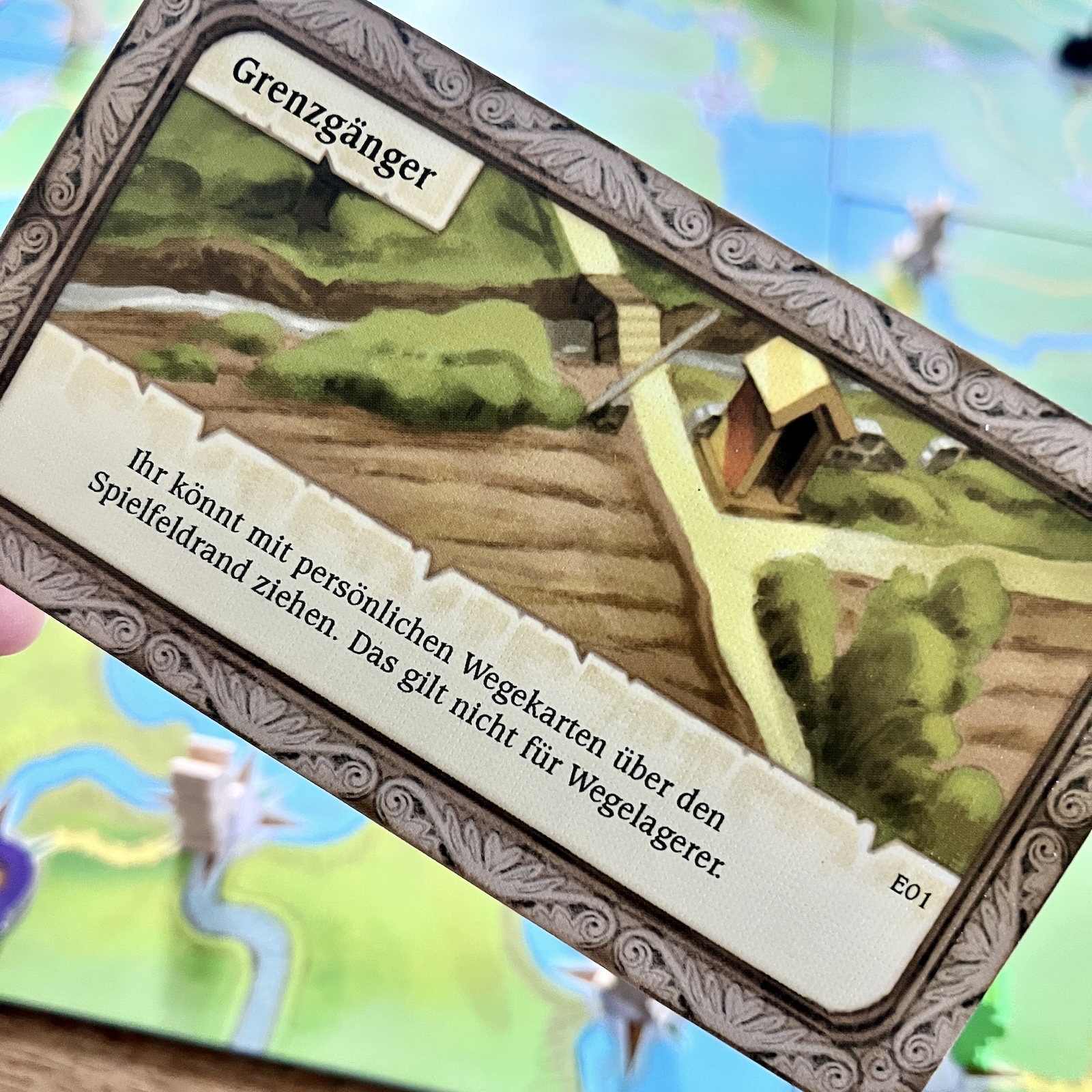 Wegkarte als Beispiel