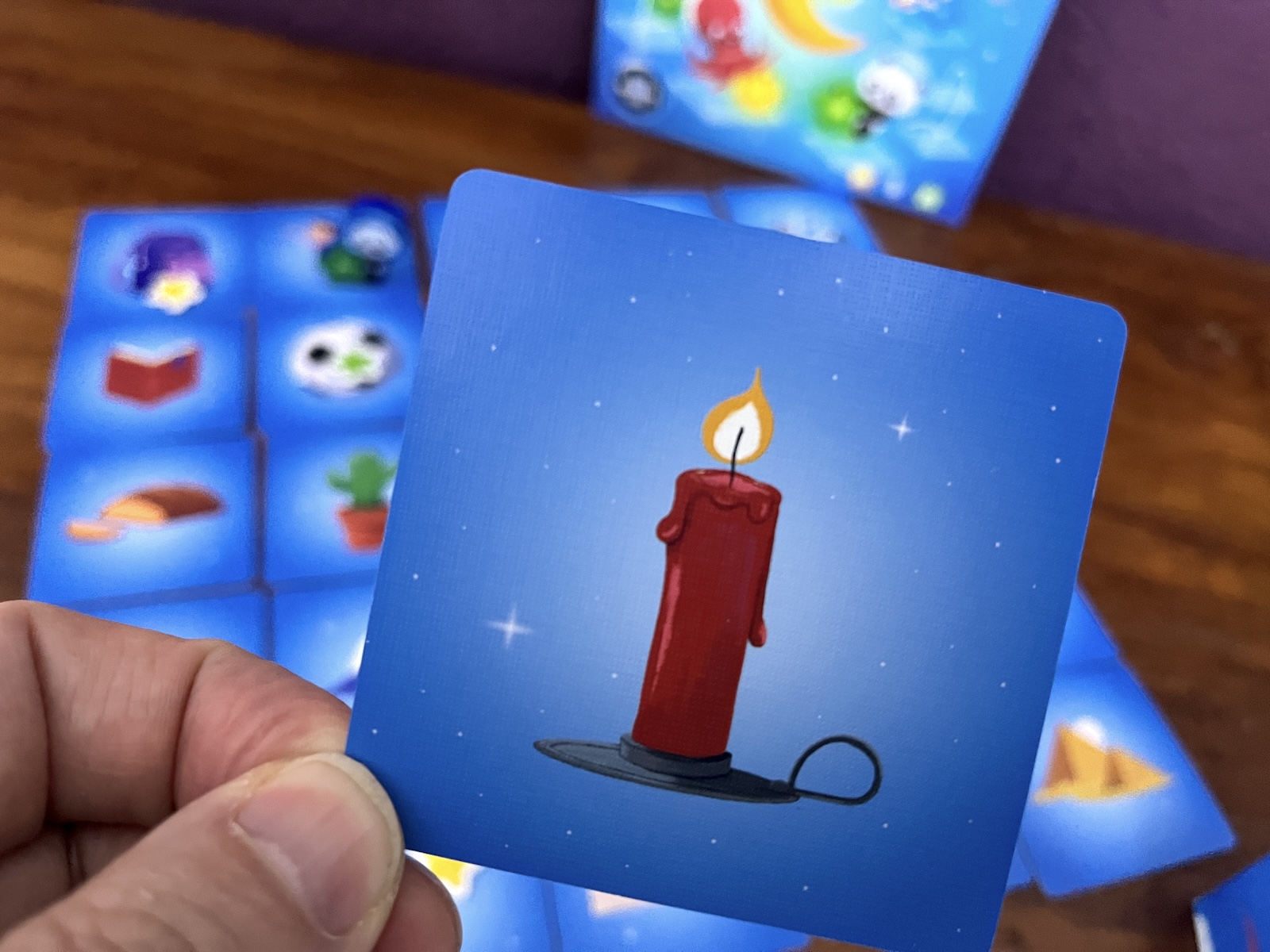 Bildkarte Kerze