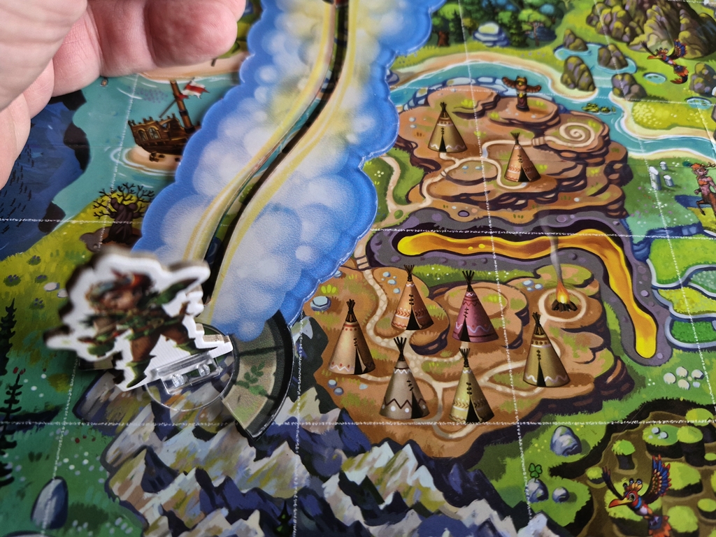 Die Schablone wird angelegt