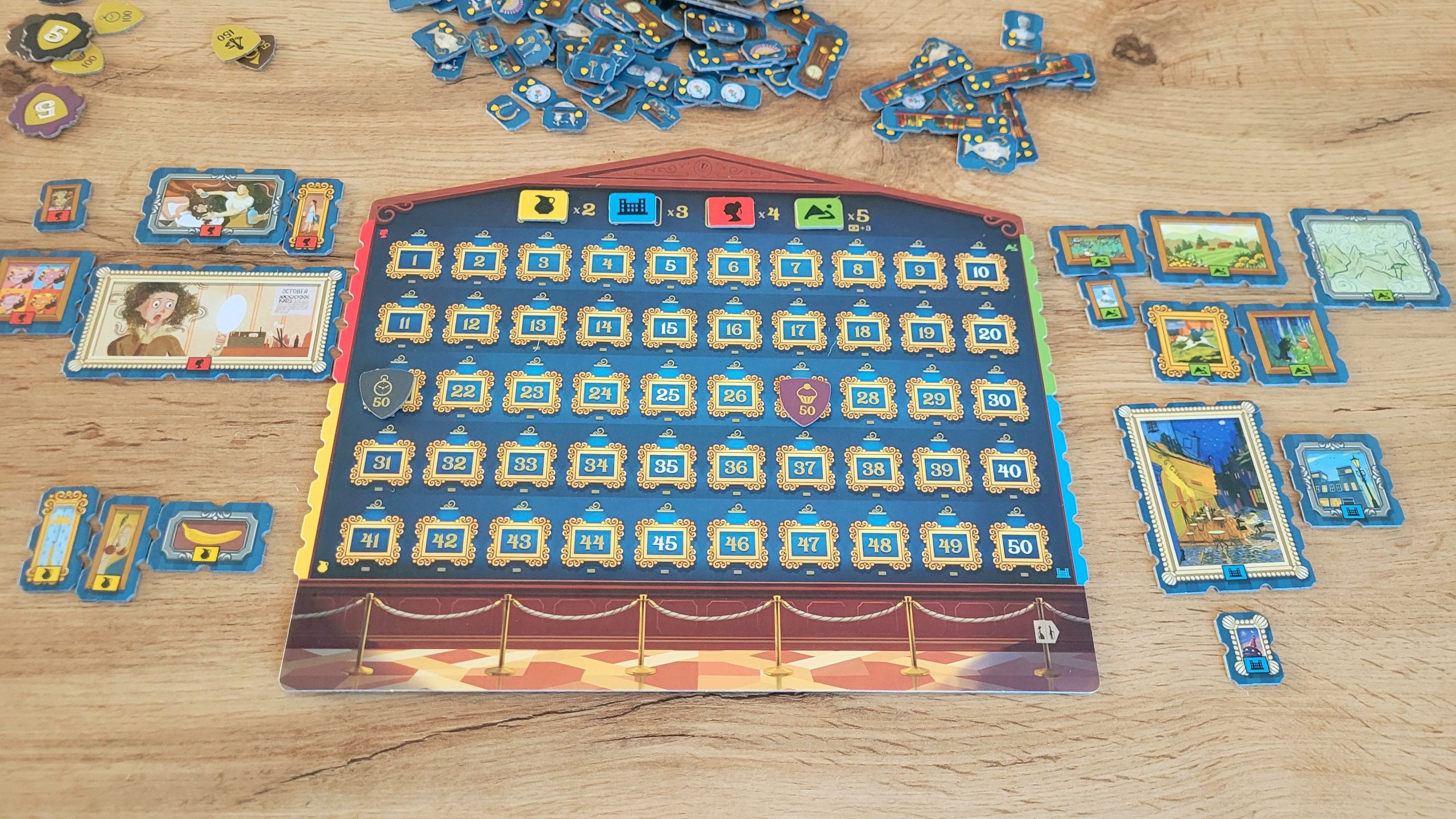 Endabrechnung der Punkte.