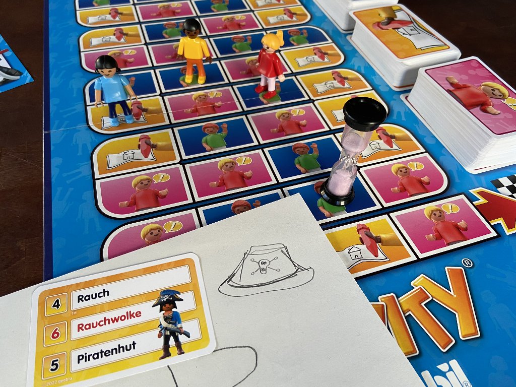 Situation in fortgeschrittener Partie