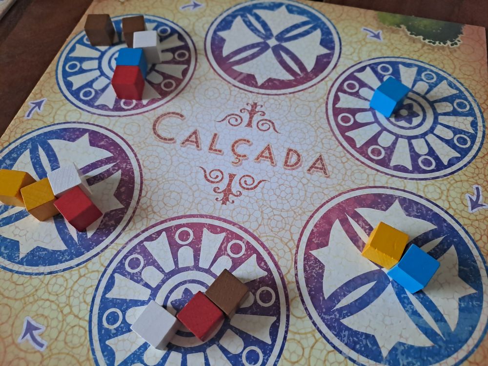 Zu sehen ist das Auswahlrondell zu Spielbeginn. 