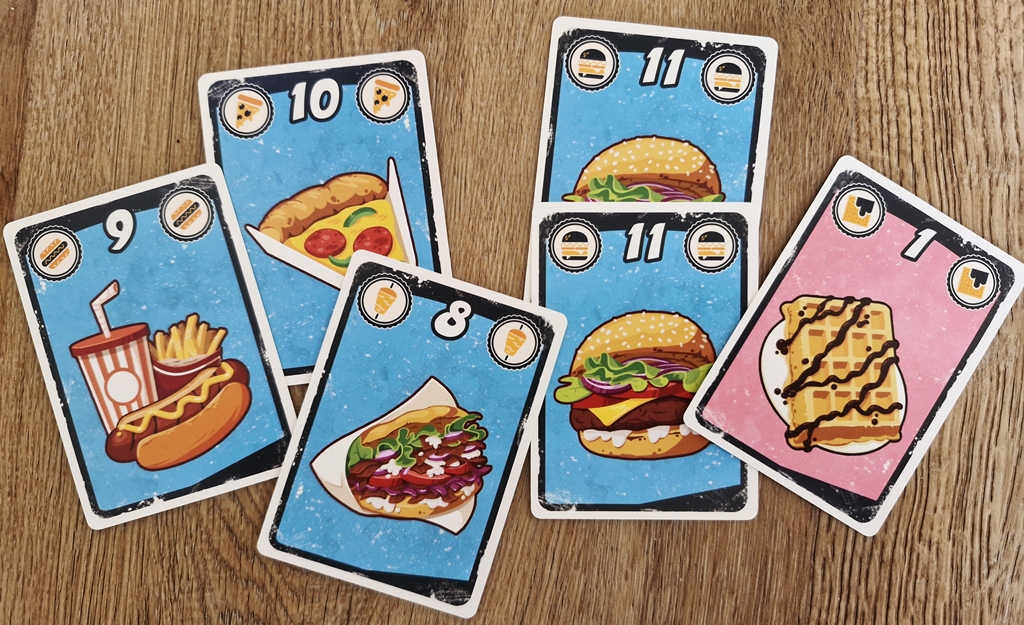 Eine Starthand von Karten