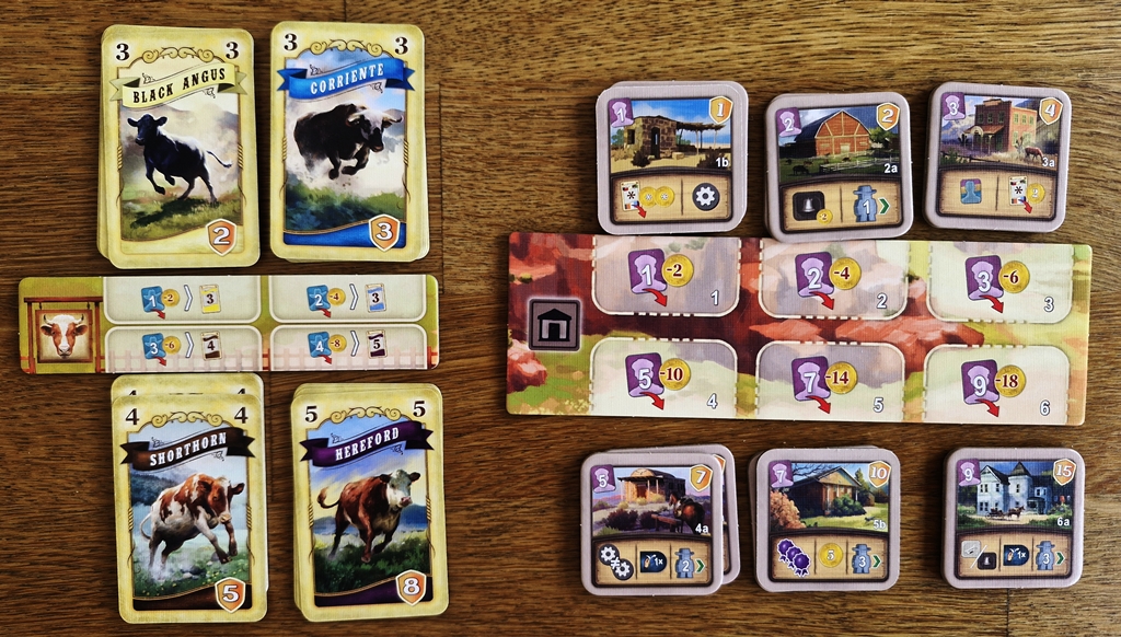 Der Markt für Rinder und Gebäudebau