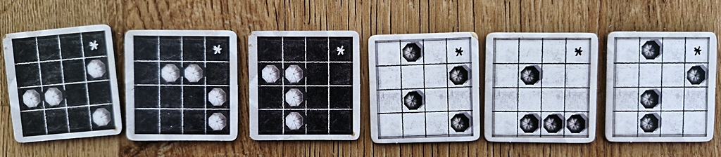 Beispiele für Aufgabenplättchen