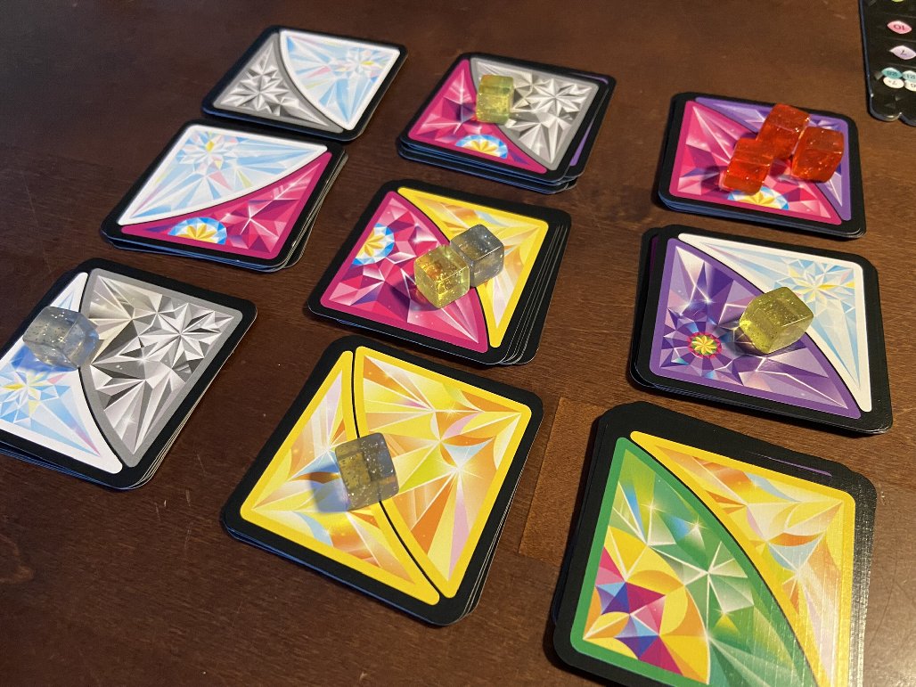 Blick auf die mögliche Plättchenauswahl.