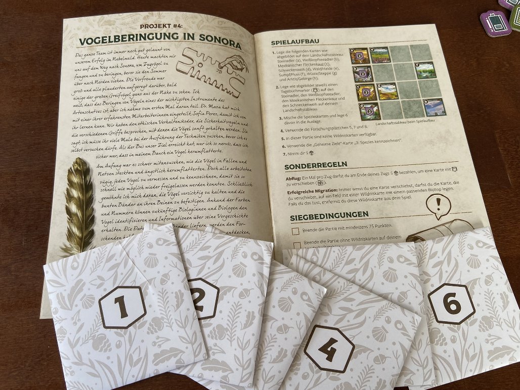 Zu sehen sind Umschläge, welche spezielle Kampagnen enthalten.