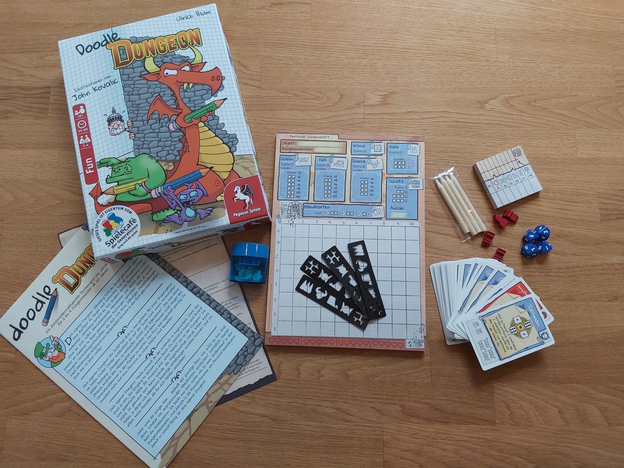 Zu sehen ist das Material von Doodle Dungeon.