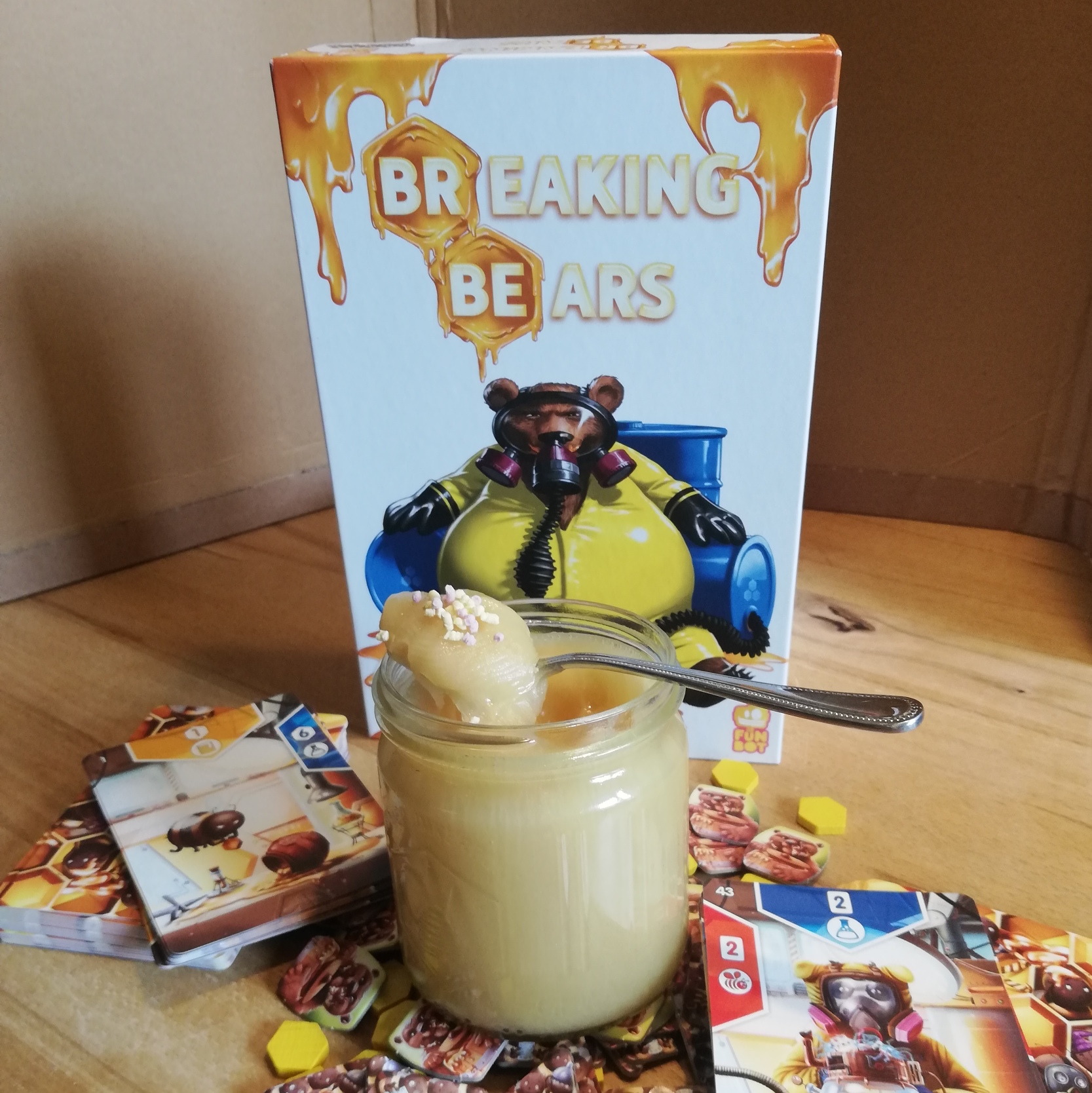 Breaking Bears Inhalt: Karten, Marker