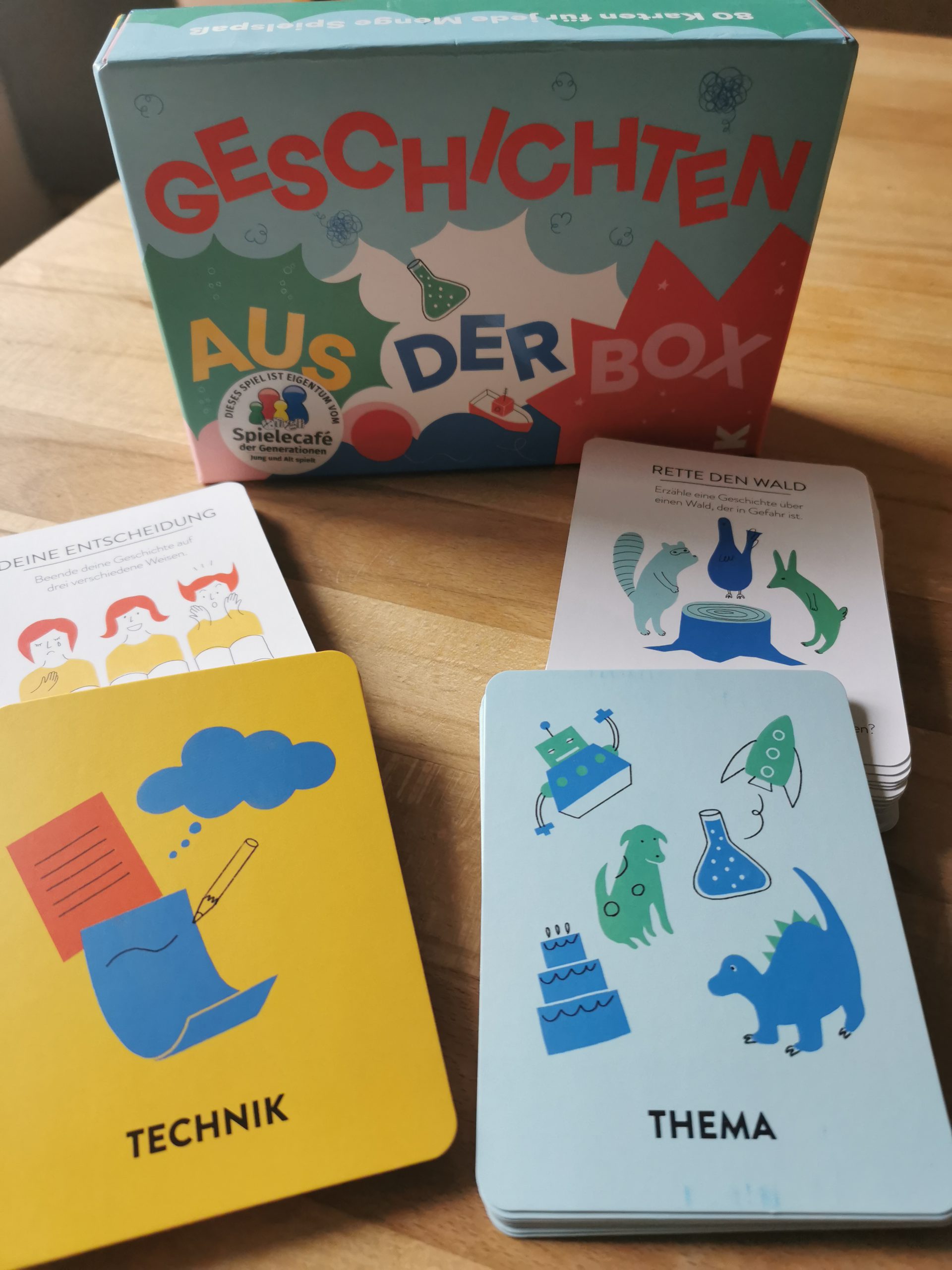Geschichten aus der Box Kartensets