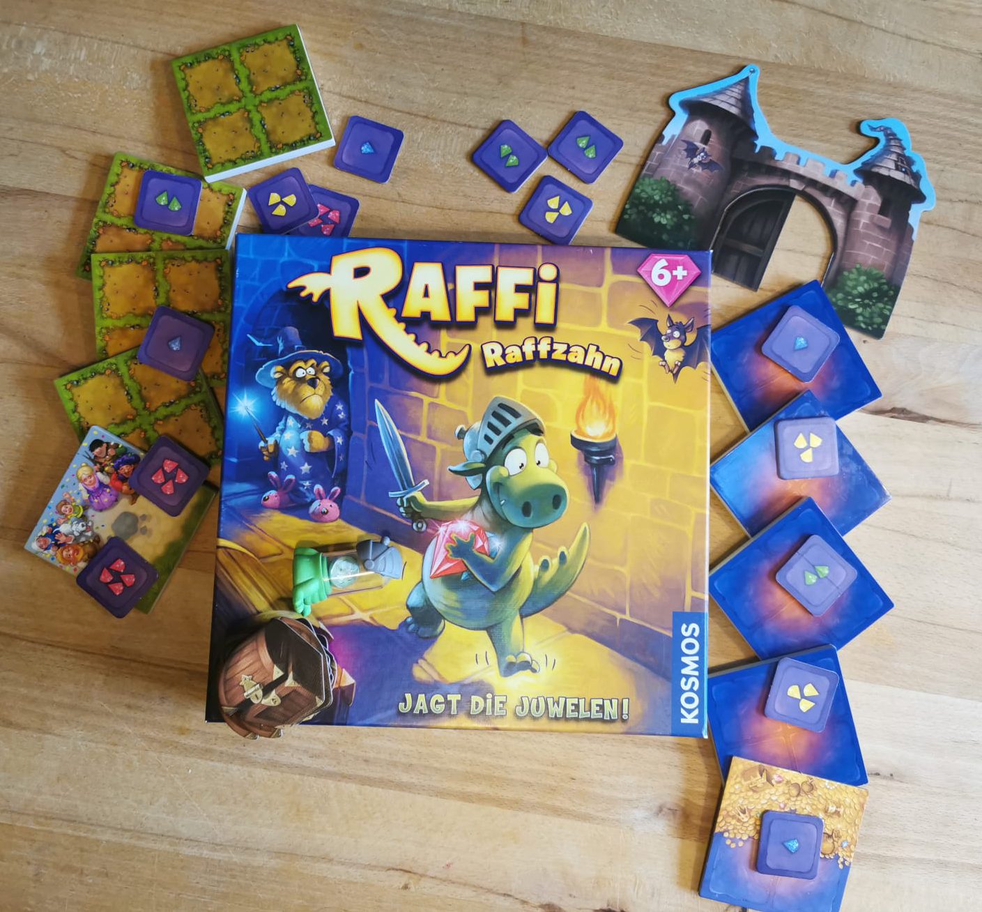 Raffi Raffzahn Spielmaterial