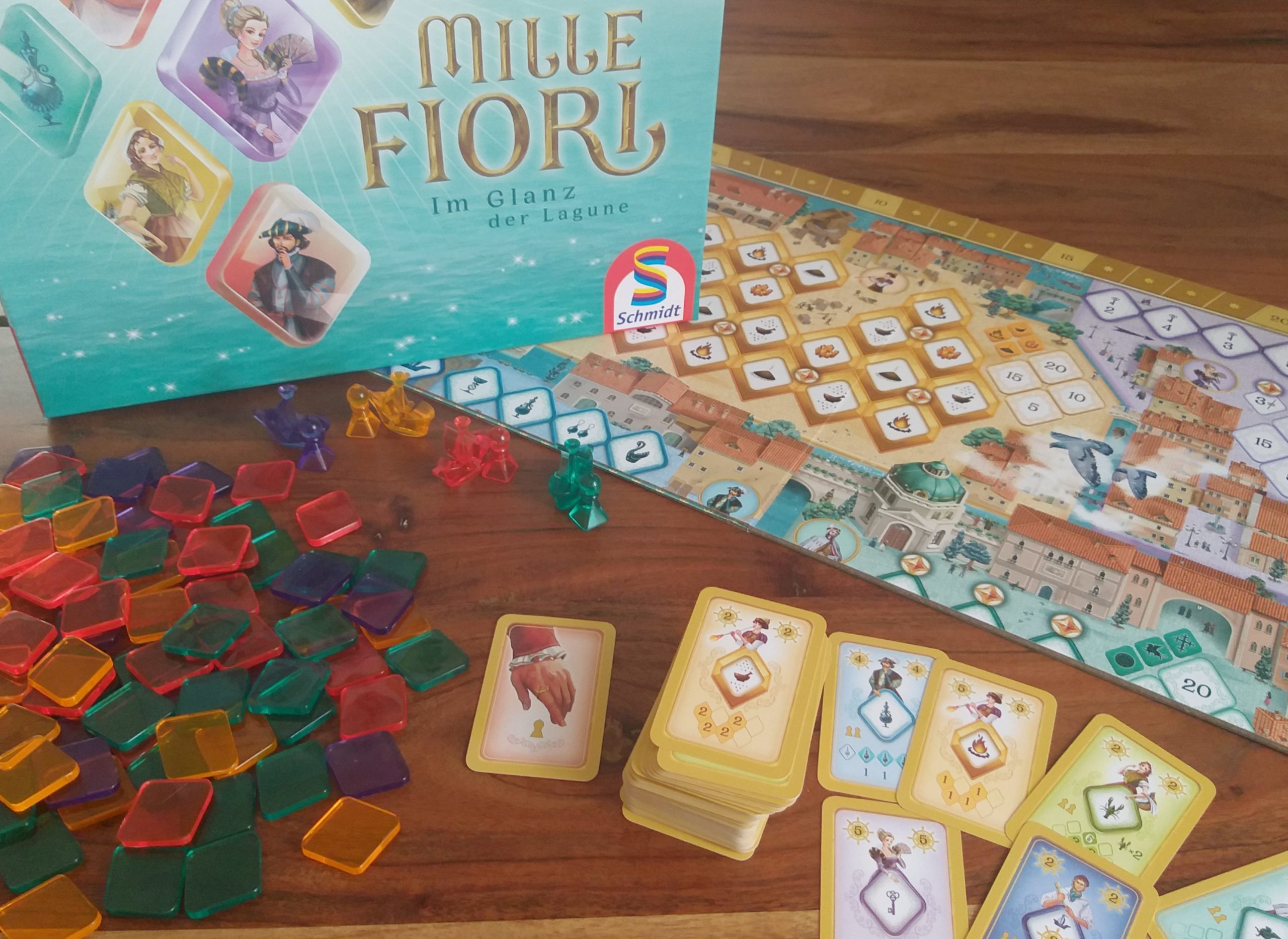 Spielmaterial von Mille Fiori