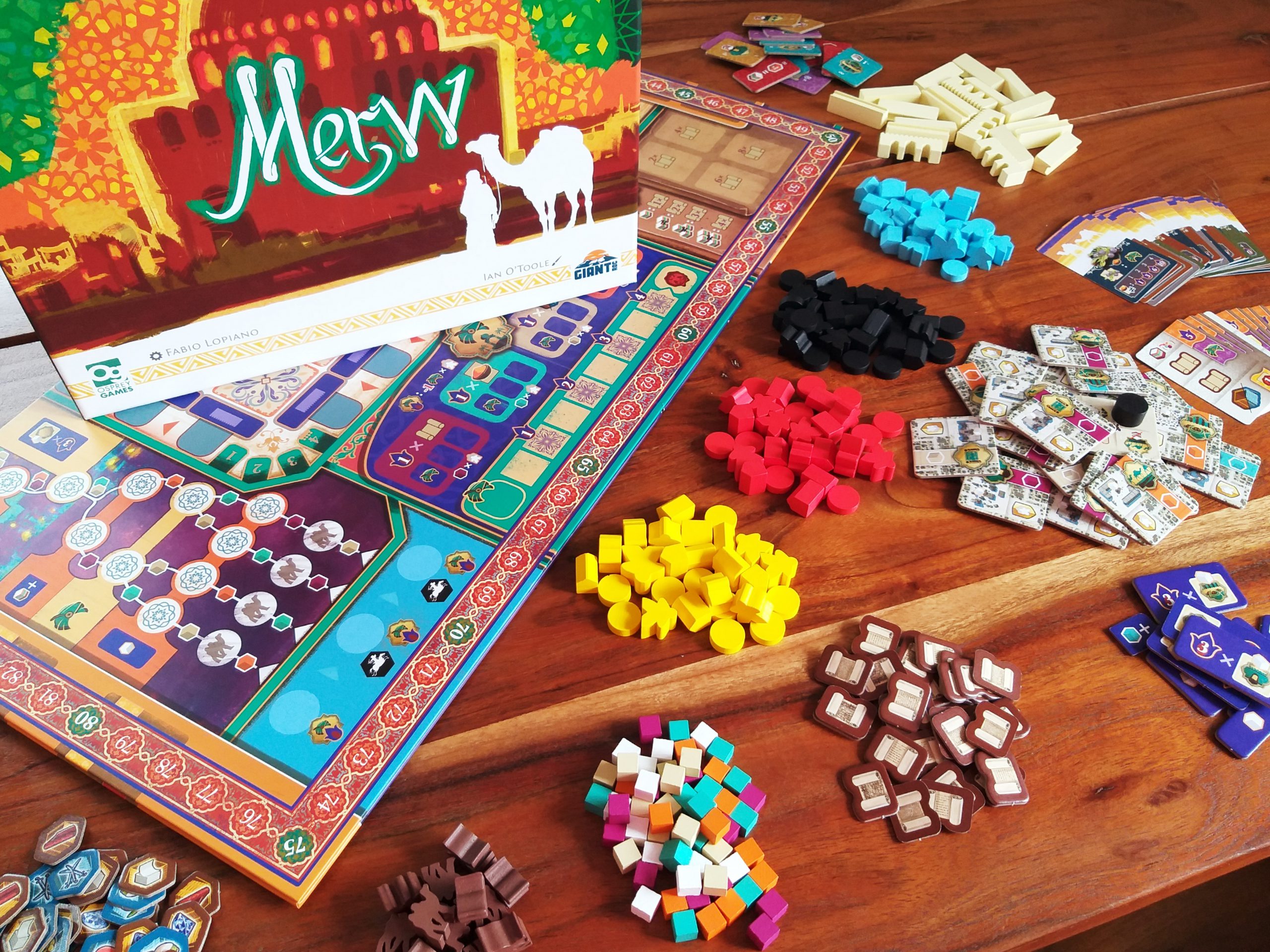 Spielmaterial von Merw