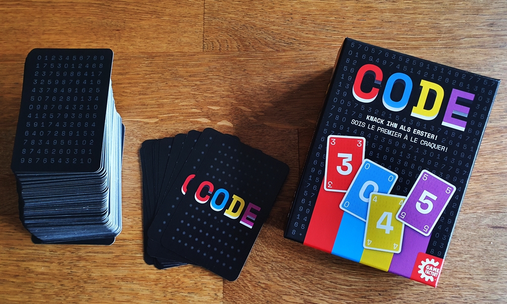 Spielkarton und Inhalt