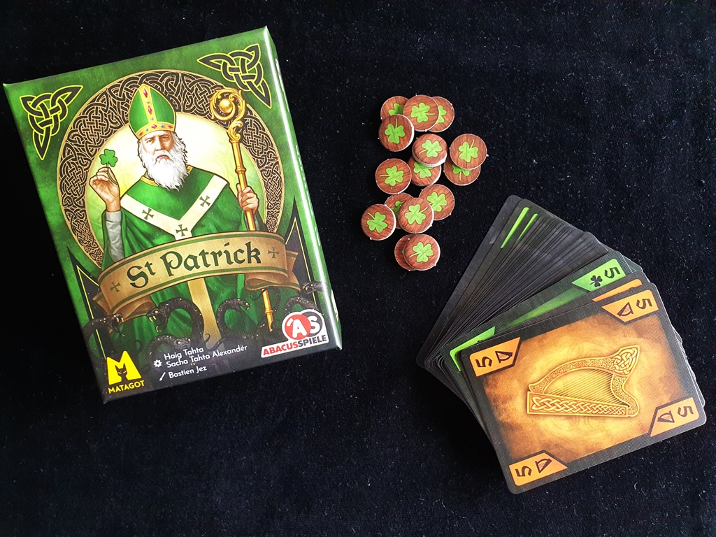 Spielkarton und Inhalt