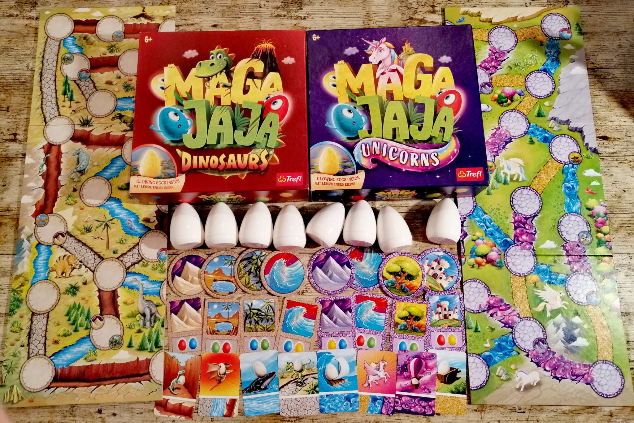 Spielschachtel mit Inhalt