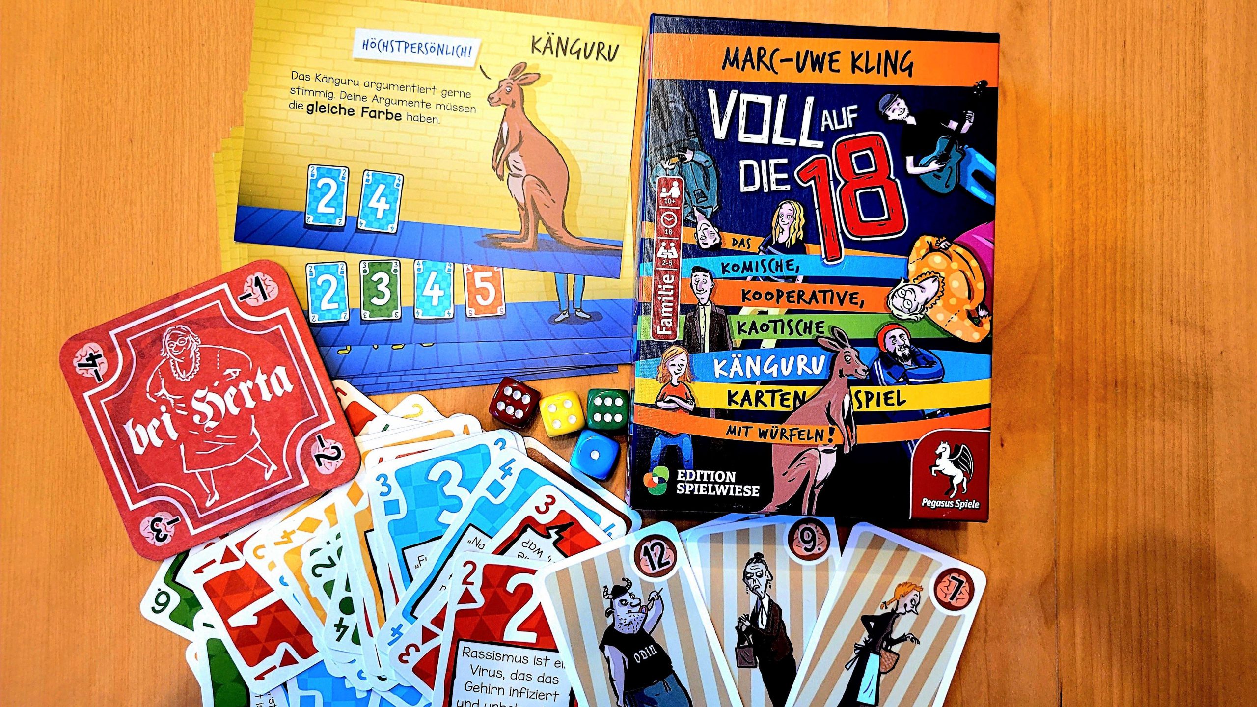 Die Spielschachtel mit jeder Menge Inhalt.