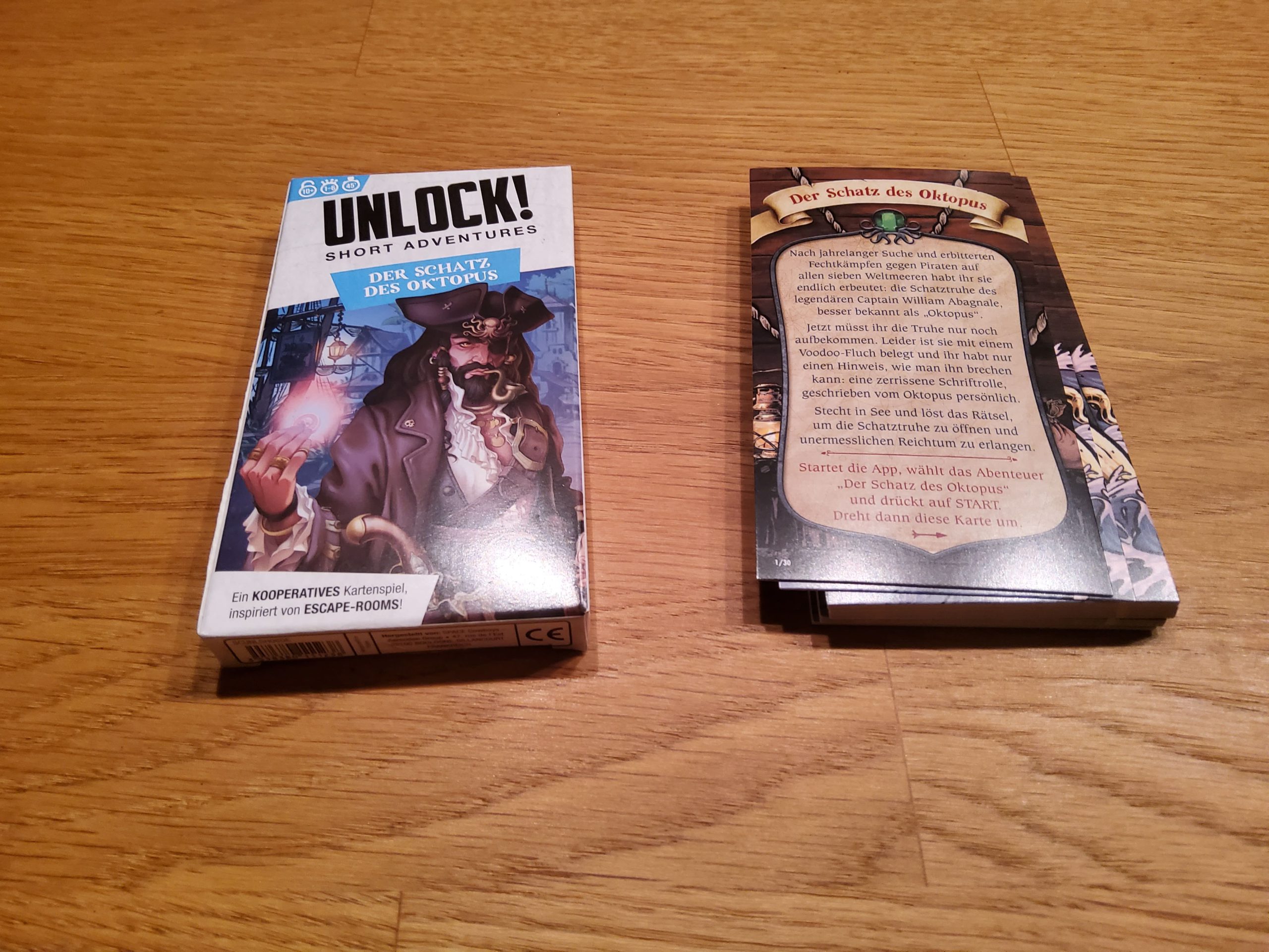 Zu sehen ist das Spiel Das Geheimnis des Oktopus.