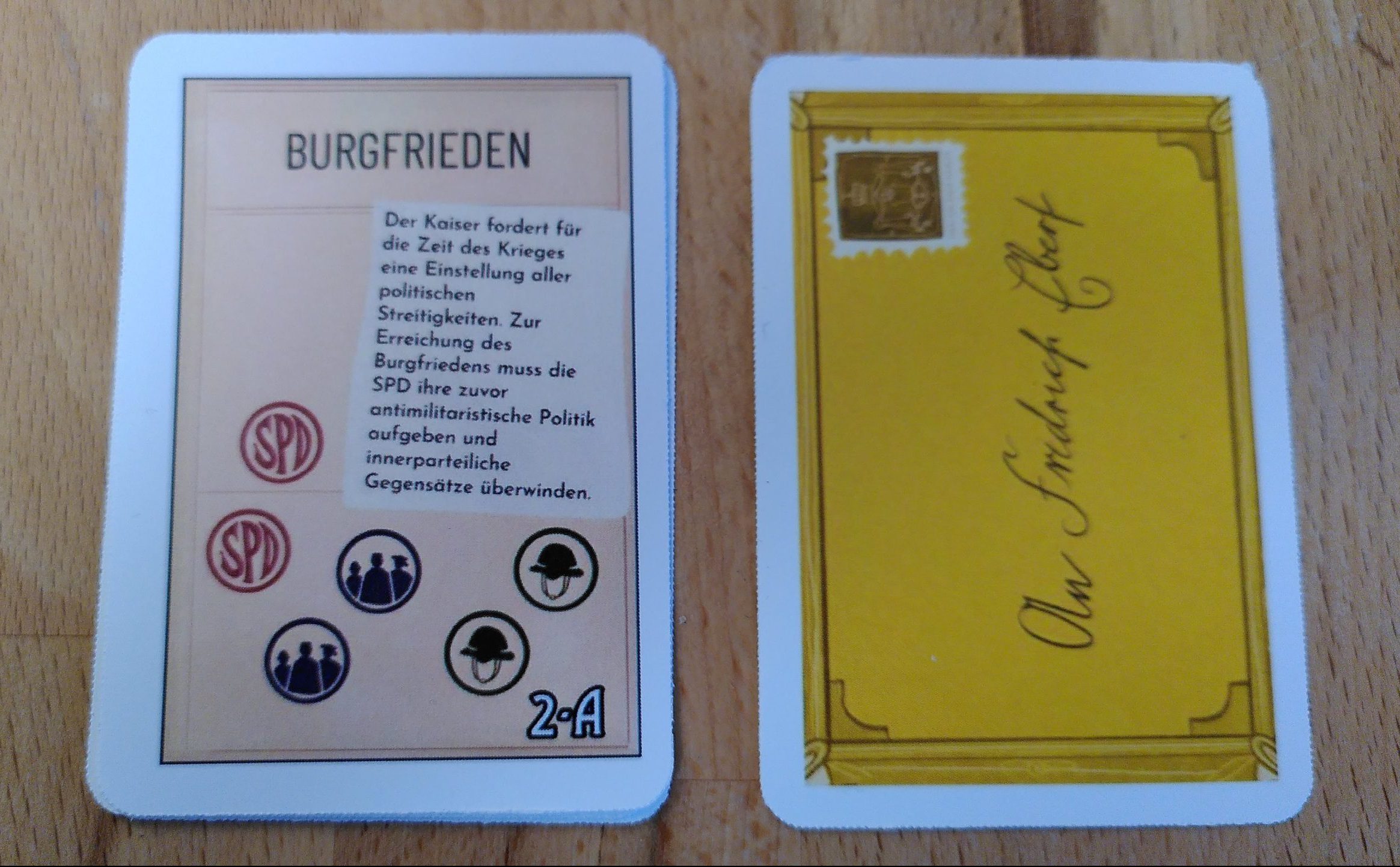 Der Meilenstein A des 2. Kapitels "Burgfrieden" erfordert bestimmte Marker, die wir uns erst noch verdienen müssen.