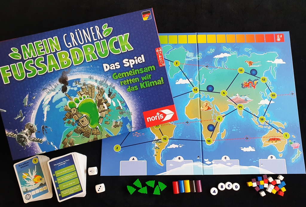 Spielkarton und Inhalt