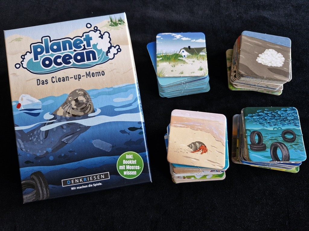 Spielkarton und Inhalt